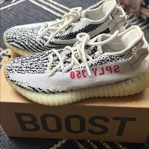 Adidas Yeezy Boost 350 V2 Black and White Sneakers